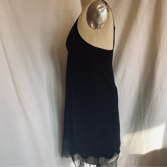 Wilfred pure silk/lace black chemise slip. - Picture 4 of 7